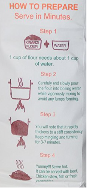 Kinazi Cassava Flour (Fufu)