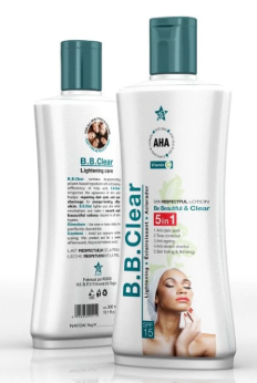 B.B Clear 5 in 1 Lightening Body Lotion with AHA