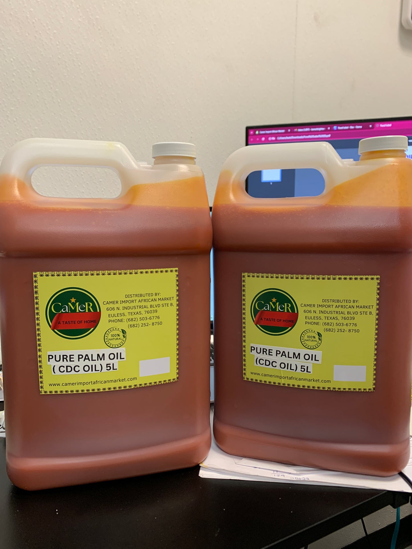 CDC Palm Oil ( Pure Palm Oil)