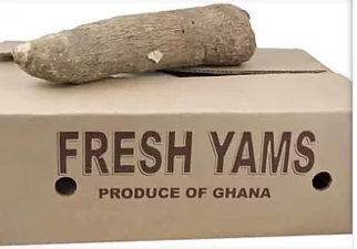 BOX OF YAM (50LB)- NEW YAM