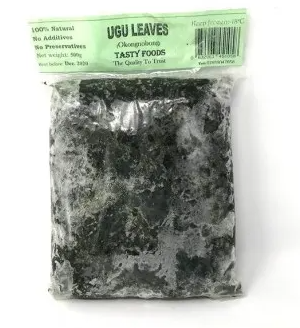 Frozen Ugu ( Pumpkin, Okongbong) Leaves