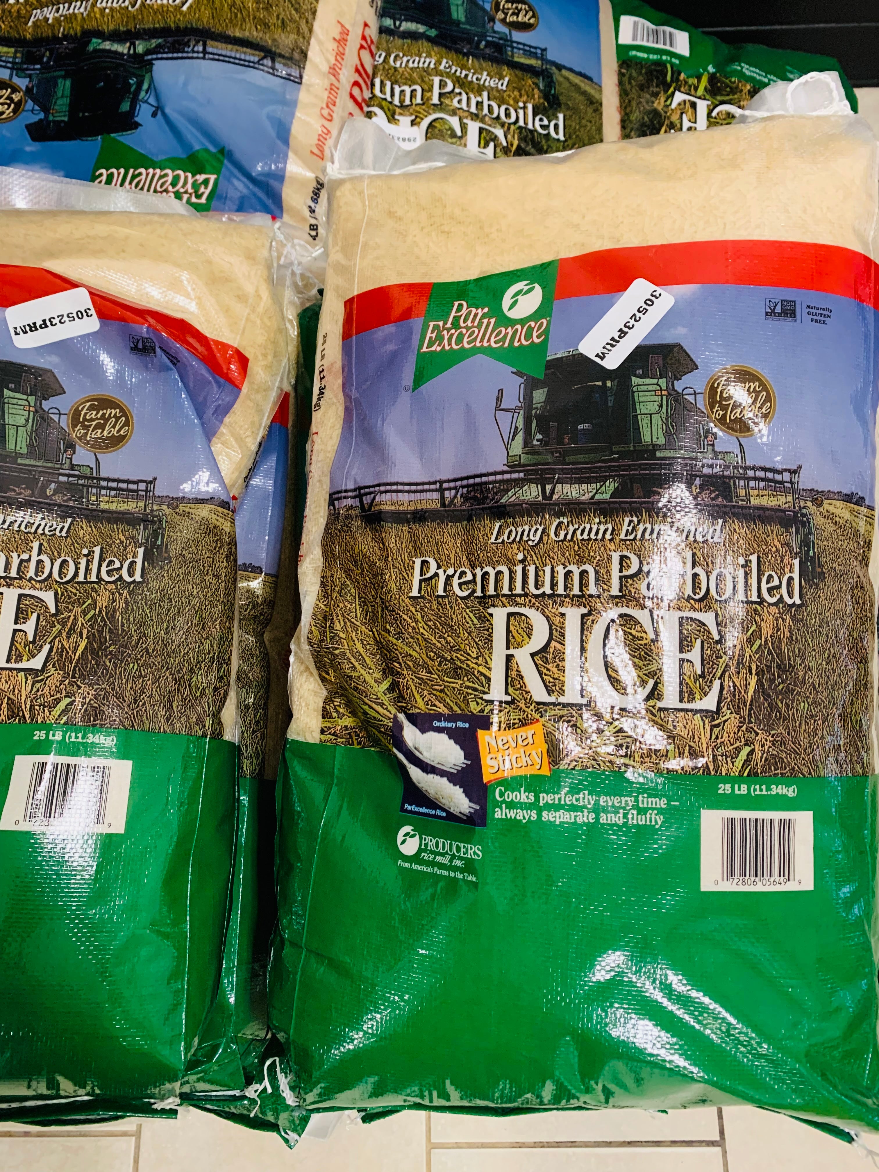 PAR EXCELLENCE PARBOILED RICE 25lb – Camer Import African Market