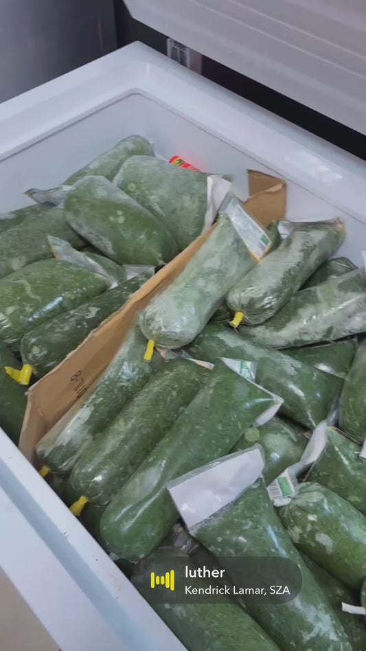 Cassava leave ( Pondu, Nkoum )